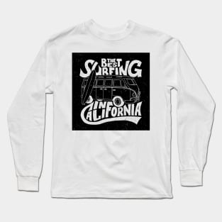 Surfer transportation to California Long Sleeve T-Shirt